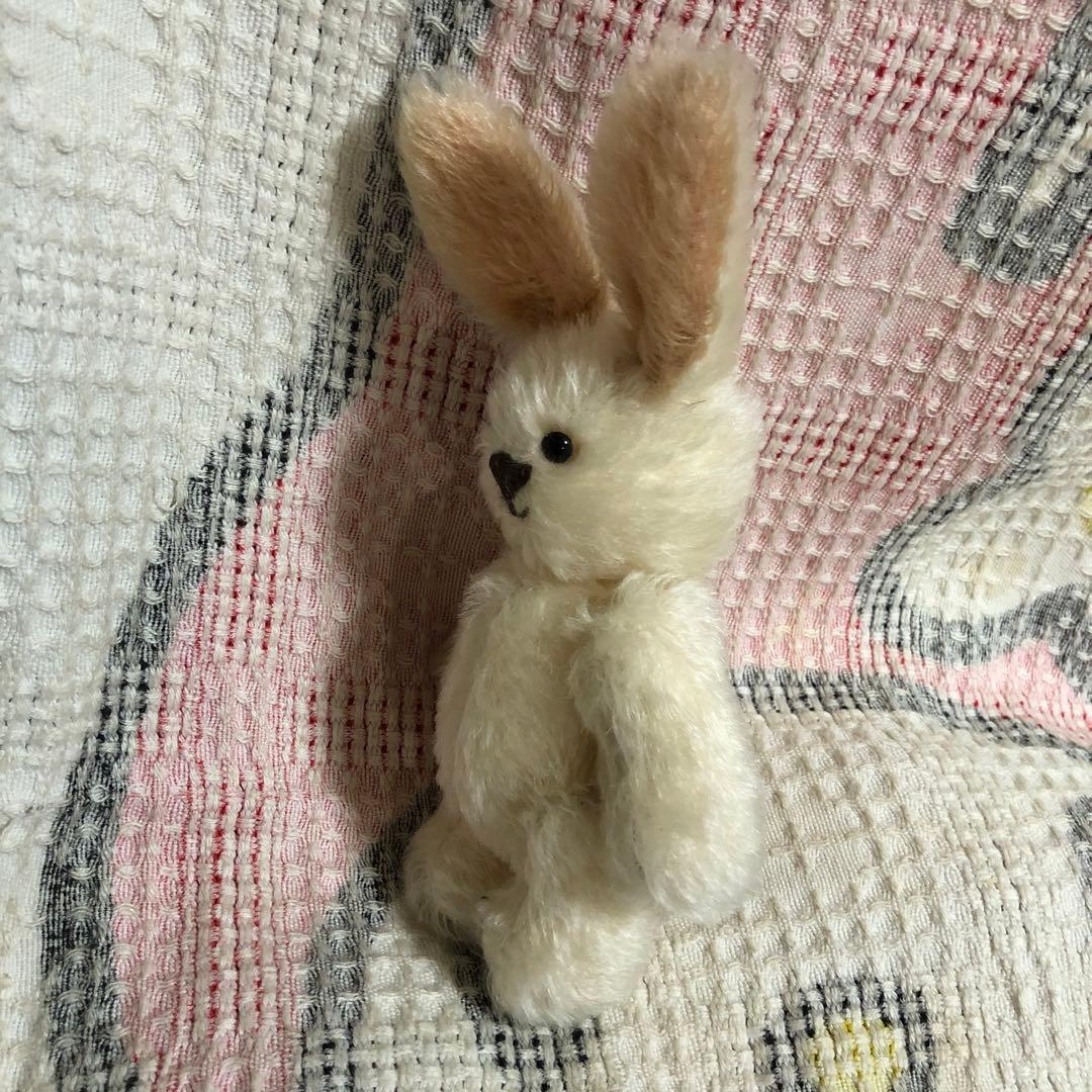 テディベア作家　うさぎ　ぬいぐるみ　作家名不明　中古品