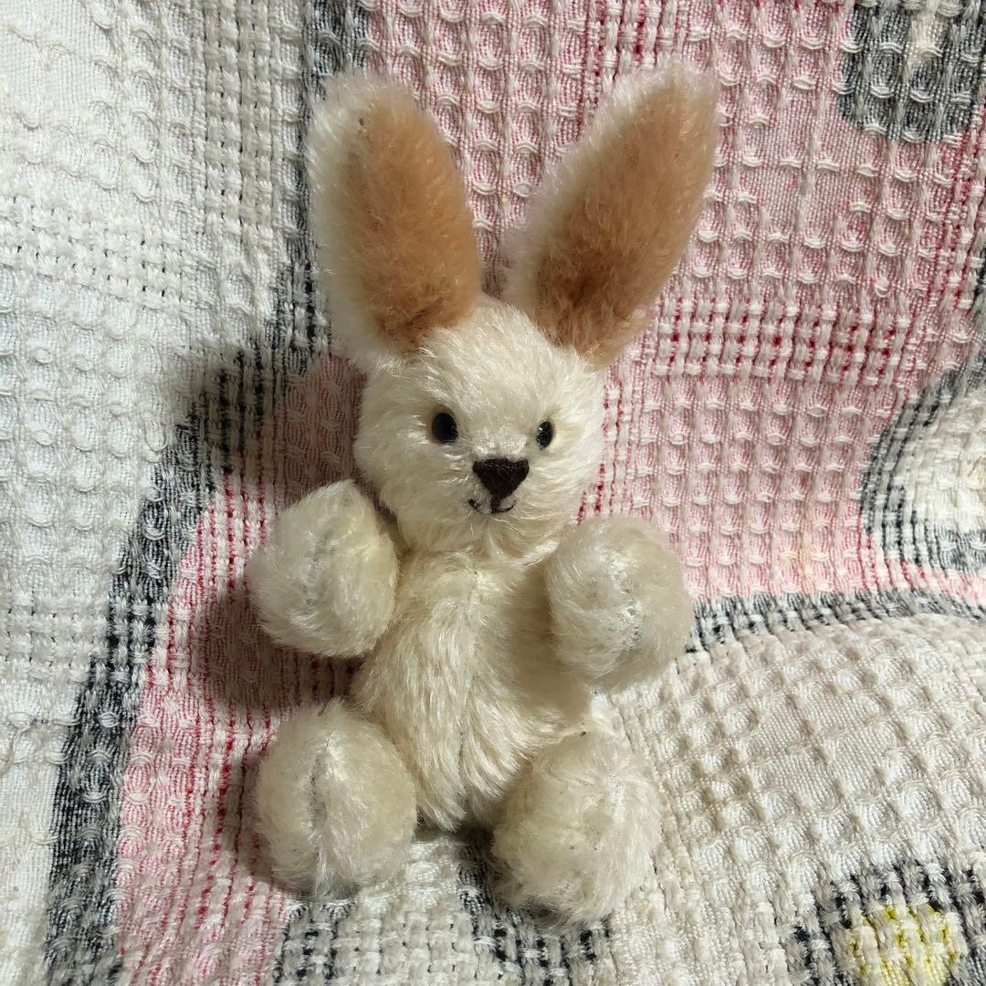 テディベア作家　うさぎ　ぬいぐるみ　作家名不明　中古品