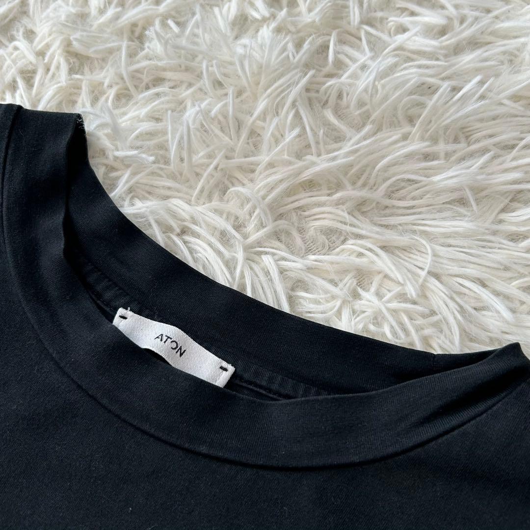 ✨極美品✨ エイトン 23年 SUVIN 60/2 OVERSIZED Tシャツ
