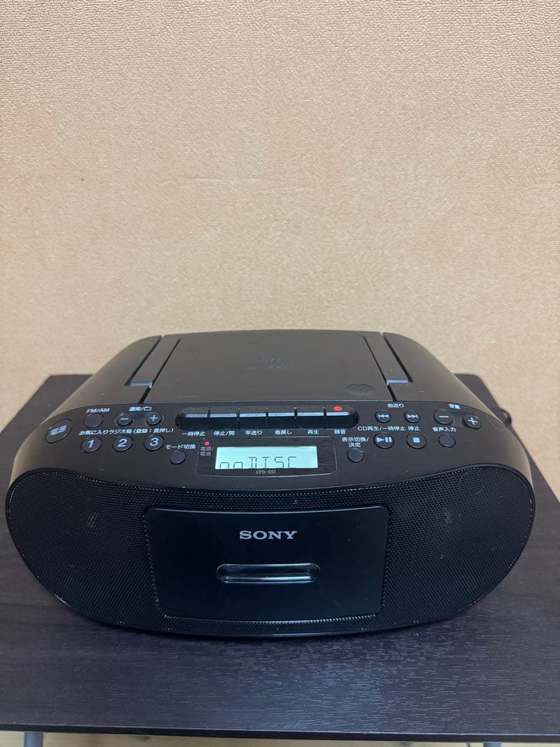 SONY パーソナルオーディオシステムCFD-S70