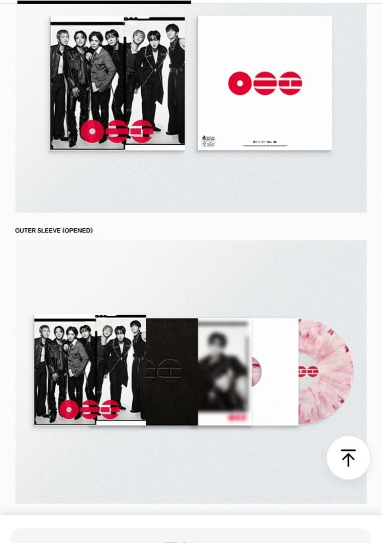BTS ARIRANG(Modern Korea Vinyl) LP盤