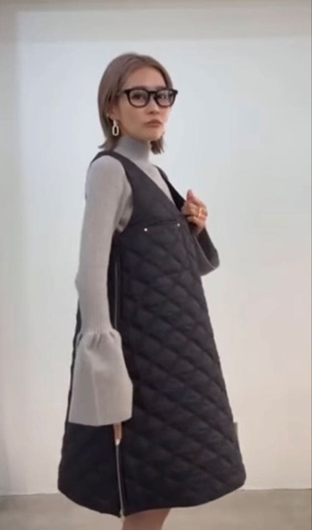 ELLIE キルティング ワンピース
