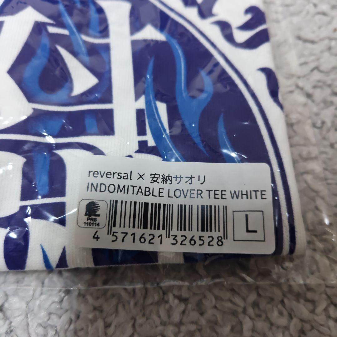 スターダム reversal × 安納サオリ コラボTシャツ L ホワイト