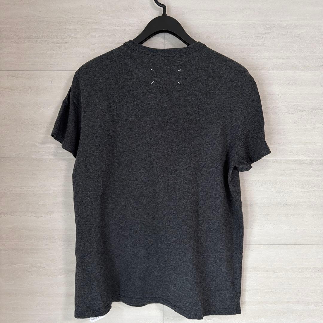 【美品】メゾンマルジェラ Tシャツ Maison Margiela 反転ロゴ刺繍