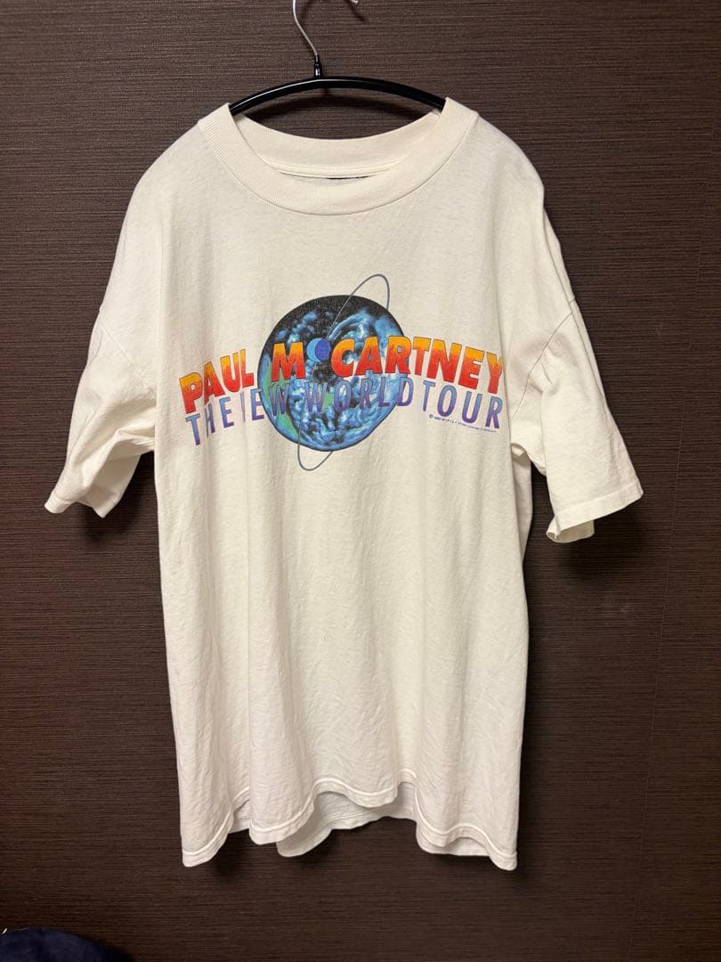 90s ポールマッカートニー THE NEW WORLD TOUR Tシャツ