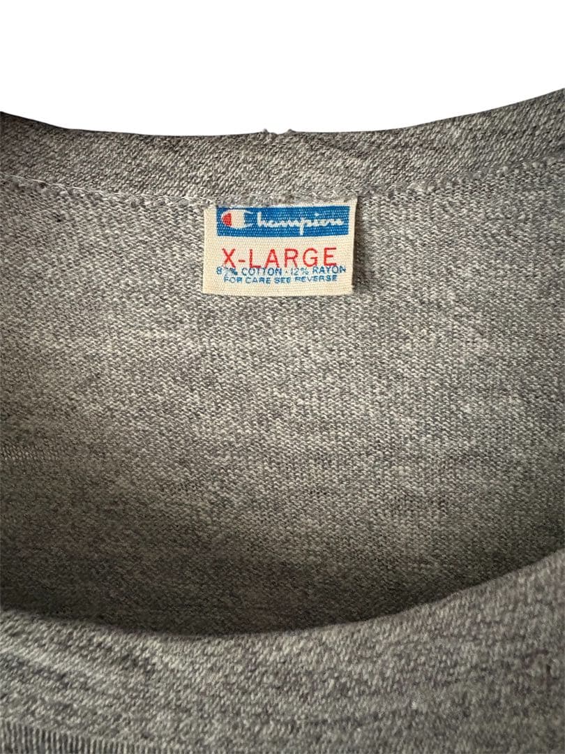 チャンピオン 8812 ヴィンテージTシャツ バータグ XLサイズ アメリカ製