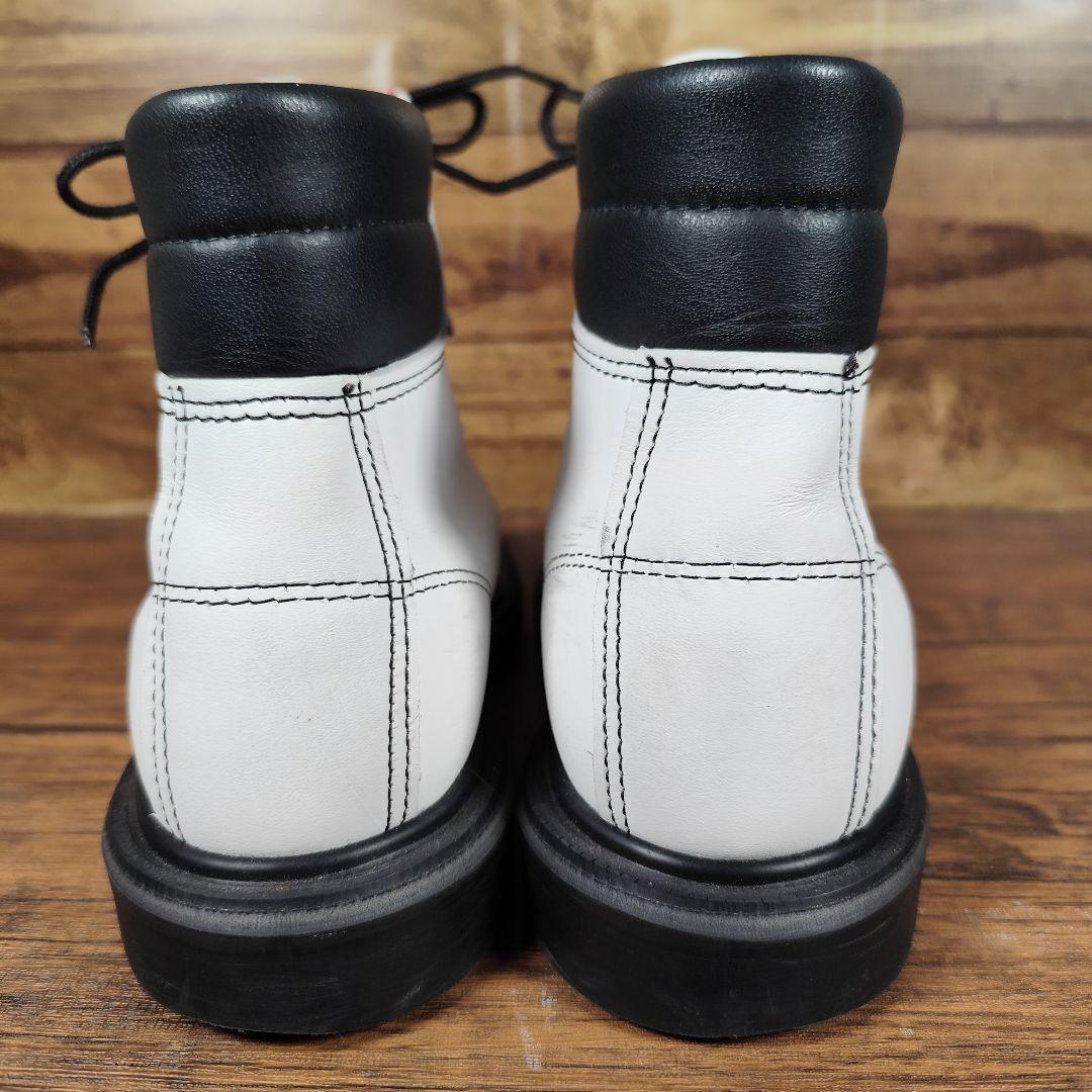 RED WING 8808 スーパーソール モックトゥ レースアップブーツ 白