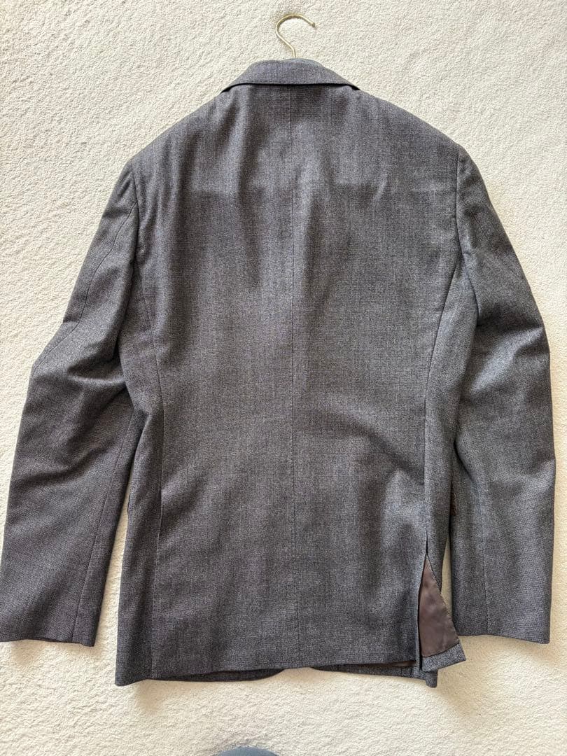 美品　ジャケット　ビームスエフ　beams ブラウン　ブリッラ　カノニコ