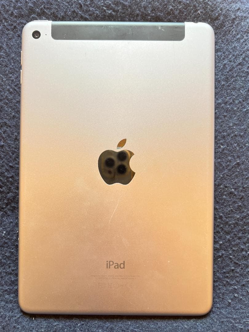 ipad mini4 wi-fi+cell３２GB SIMフリーバッテリー７１%