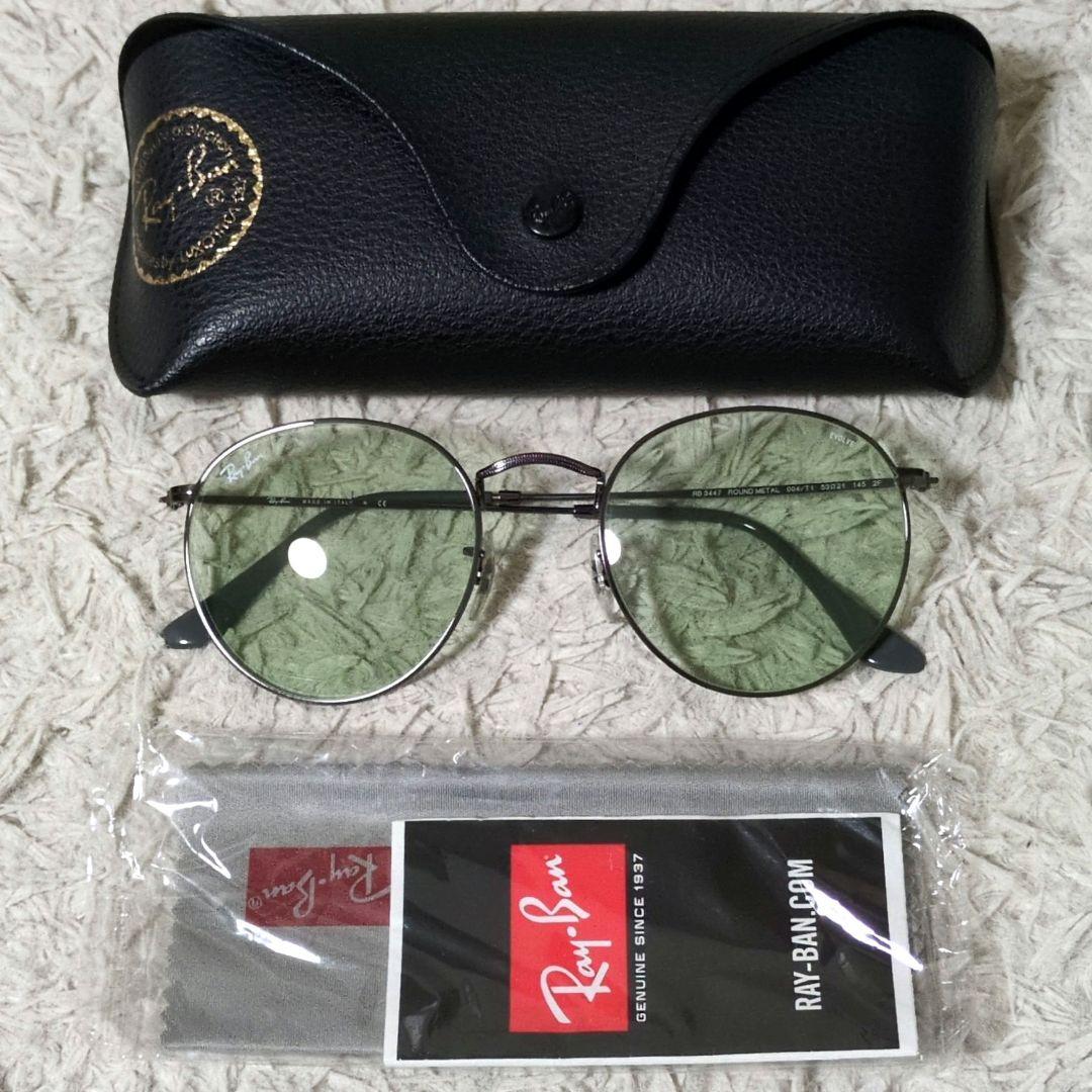 美品 木村拓哉着用 付属品完備 Ray-Ban RB3447 004/T1 調光