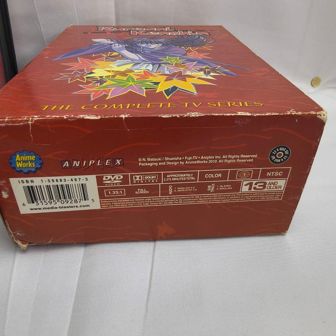 るろうに剣心 グローバル版　DVD 　多言語　完全版　 TVシリーズ 1996年