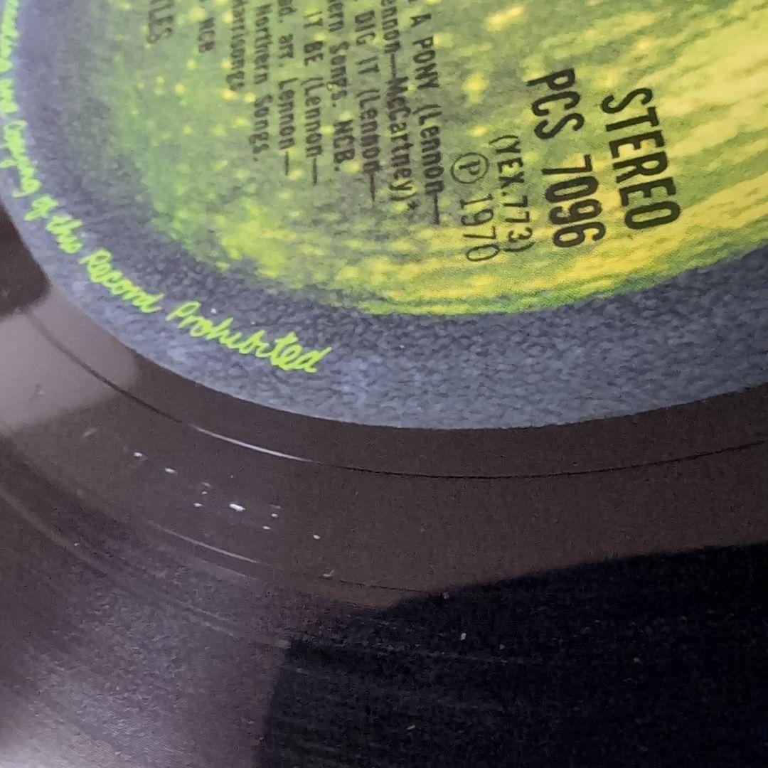 ビートルズ LET IT BE レコード