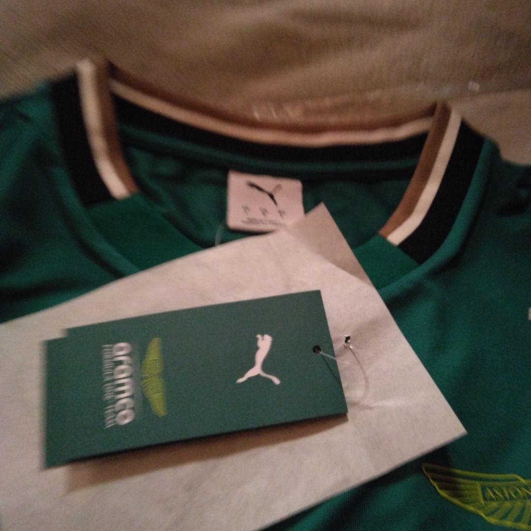 よ*ー様 PUMA Aston Martin F1 AMR25 Tシャツ 新品タ