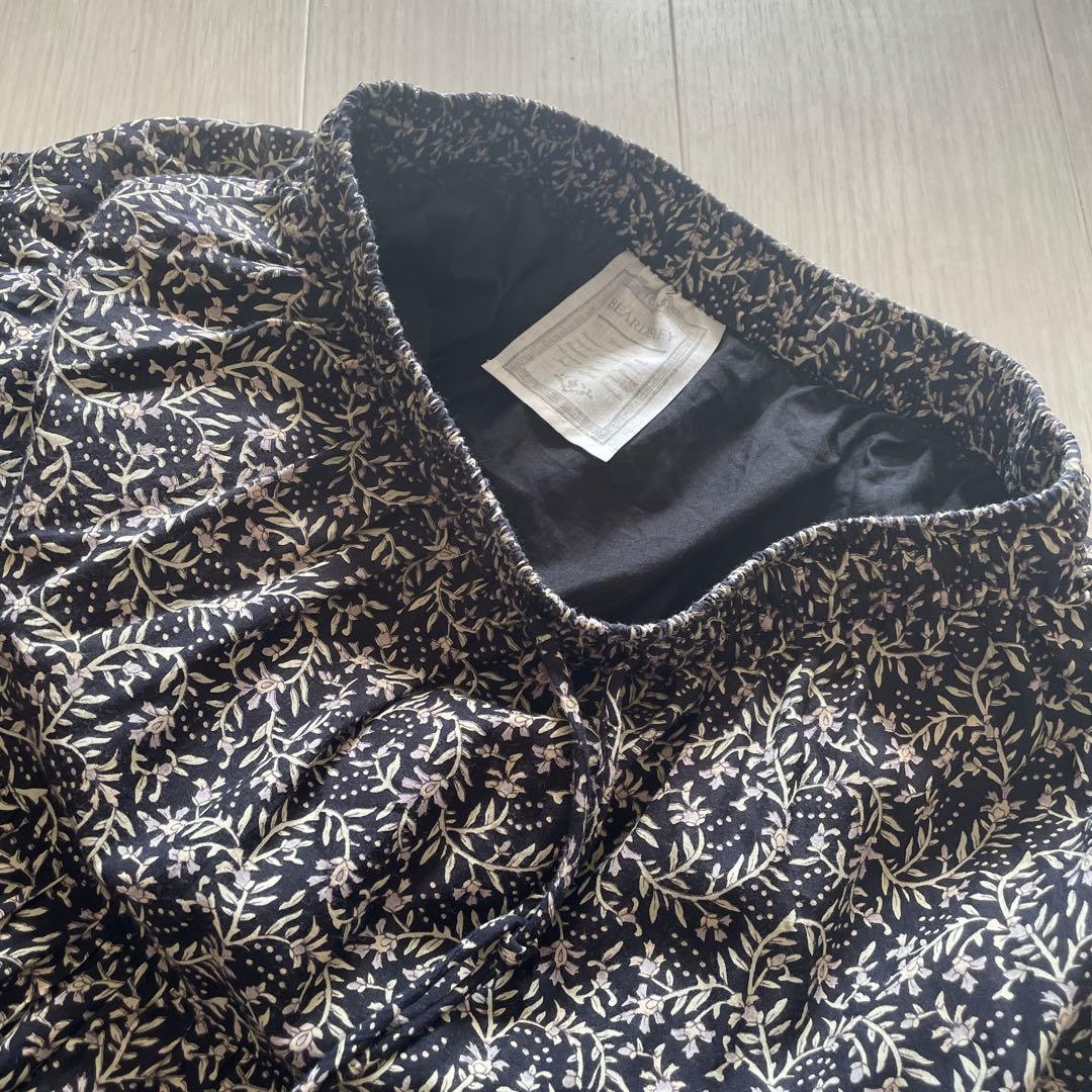 BEARDSLEY プリントティアードギャザースカート