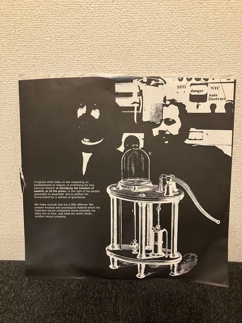 USオリジ青ラベルFrank Zappa Waka/Jawaka