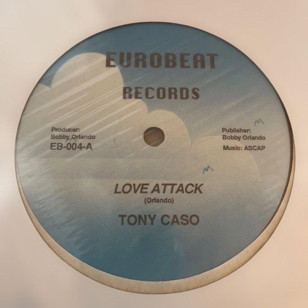 洋楽 TONY CASO LOVE ATTACK EUROBET RECORDS
