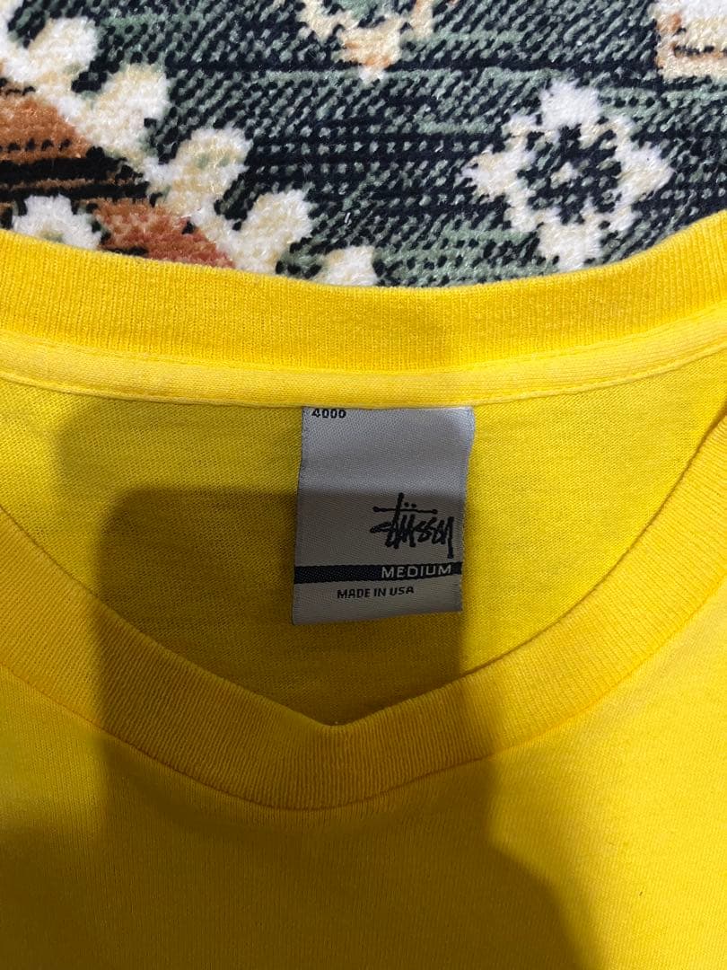 Stussy apple パロディ　Tシャツ　2000年　y2k