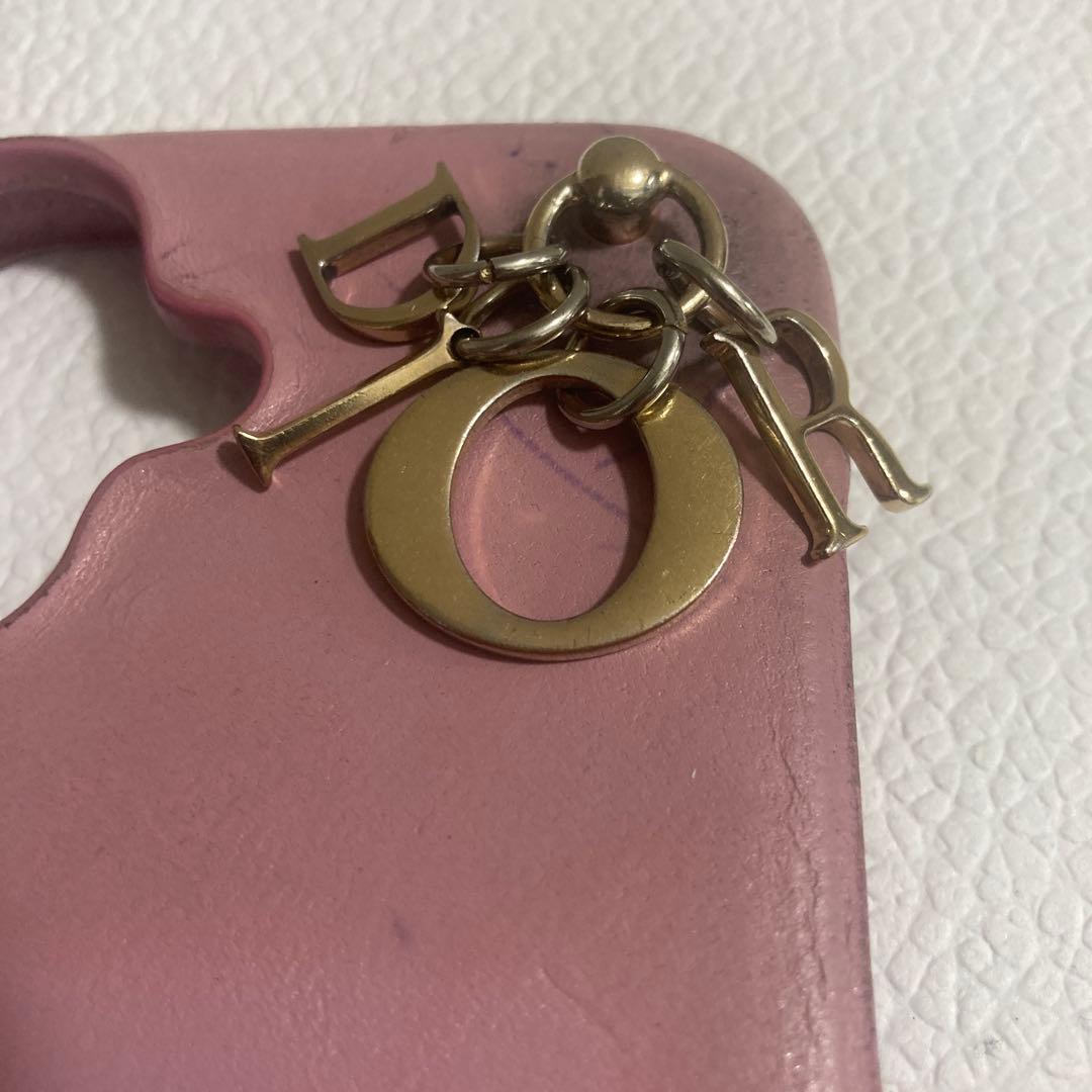 【新機種！良品】Dior　LADY DIOR　iPhone16ケース　羊革