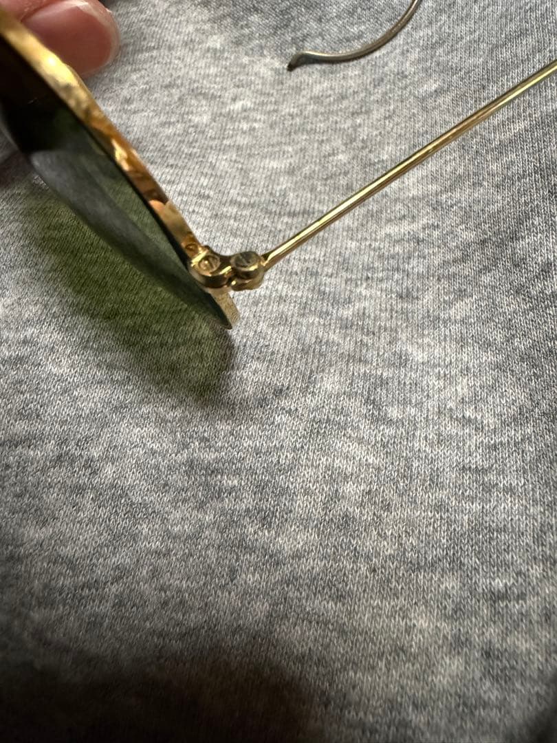 RAY BAN　USA製ビンテージ アビエーター サングラス グリーンレンズ