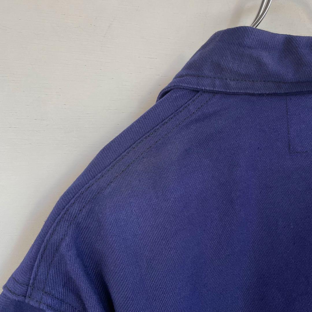 70s フレンチ ワークジャケット カバーオール ヴィンテージ ヨーロッパ古着