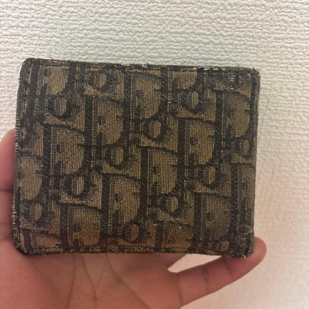 Dior 二つ折り財布 モノグラム柄