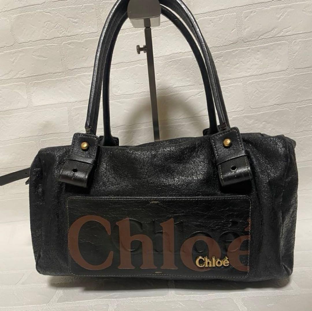Chloe【クロエ 】ハンドバッグブラックエクリプス ミニボストンバッグ