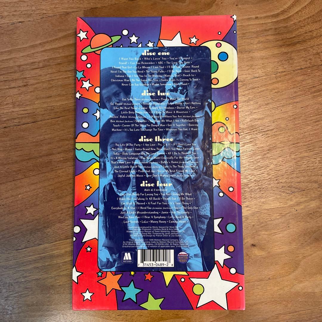 ジャクソン5 ソウルセーション! 25周年記念4枚組CD BOX