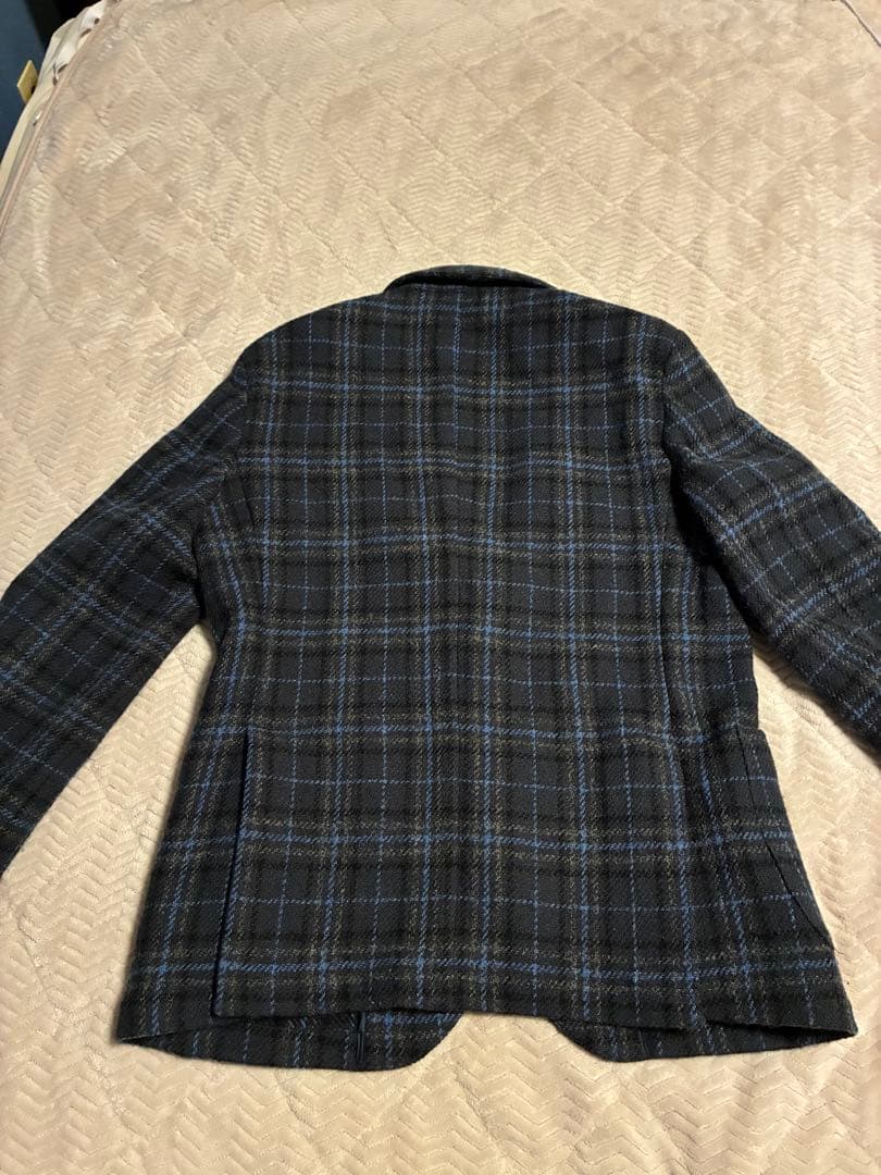 G-stage HarrisTweed ジーステージ ジャケット48 チェック柄