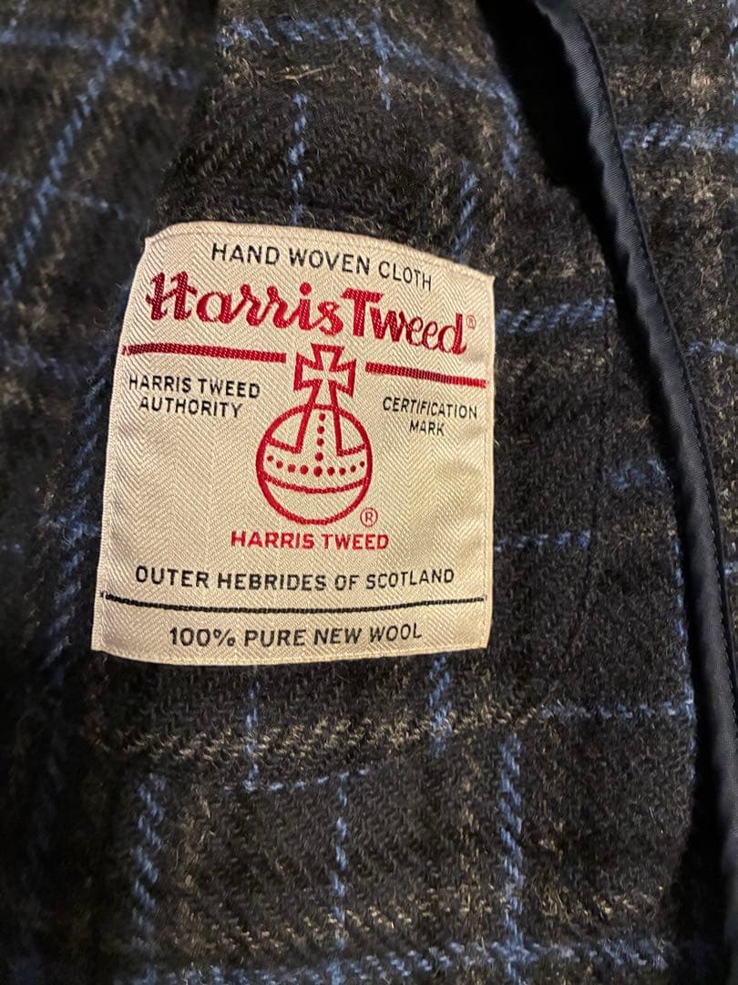 G-stage HarrisTweed ジーステージ ジャケット48 チェック柄
