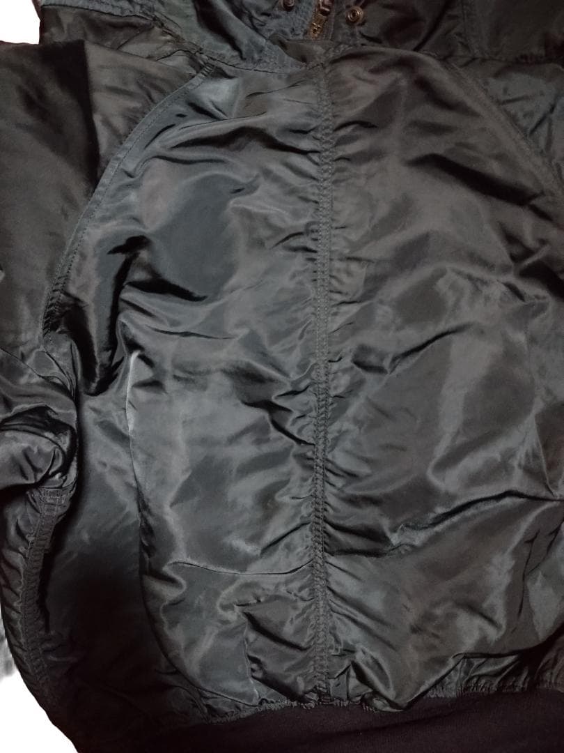 最終値下げ【alpha industries】USA製/N-2B/XL/ネイビー