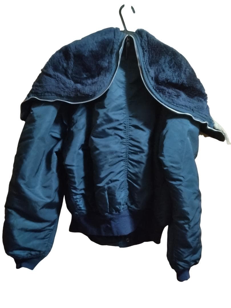 最終値下げ【alpha industries】USA製/N-2B/XL/ネイビー