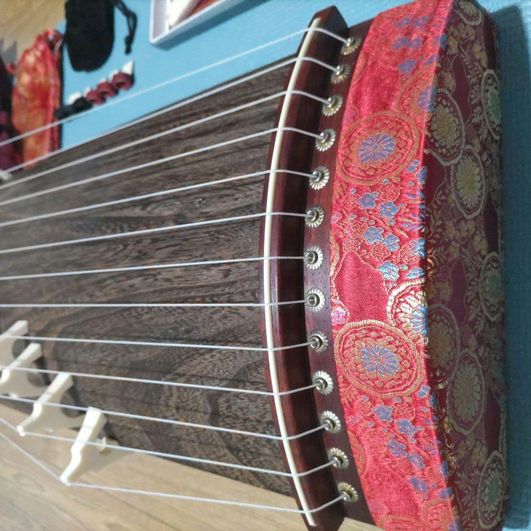 SUZUKI スズキ 三尺箏セット 竜扇 WK-3 (良品)