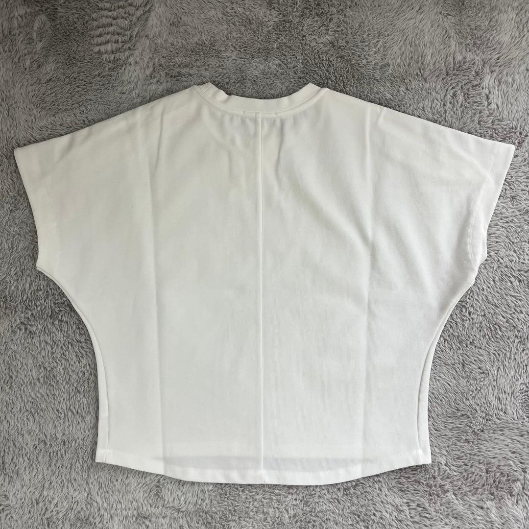 新品❣️YONFA ヨンファ チューリップスリーブティー ホワイト 半袖カットソー