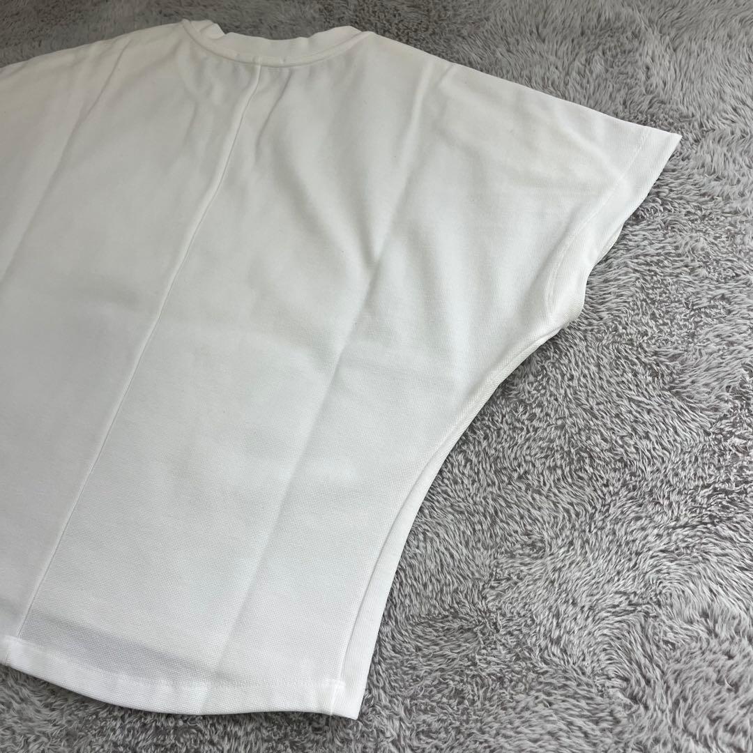 新品❣️YONFA ヨンファ チューリップスリーブティー ホワイト 半袖カットソー