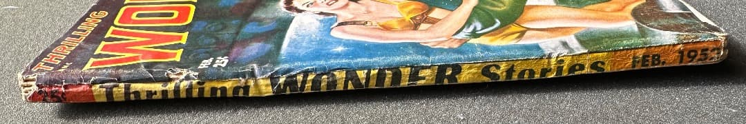 珍品 パルプ雑誌 WONDER STORIES 1952年　SF