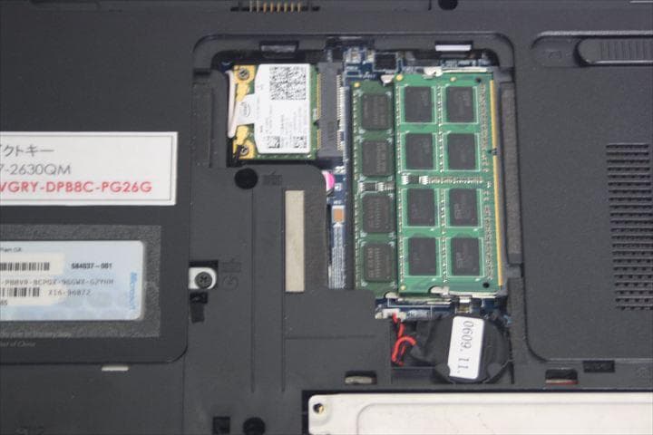 dv7 i7-2630QM メモリ16GB