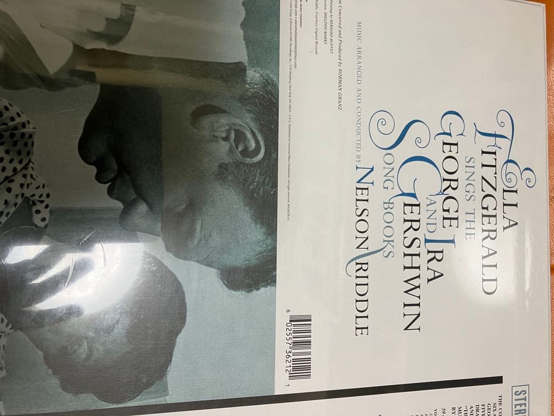 Ella Fitzgerald Gershwin Song Book LP6枚組