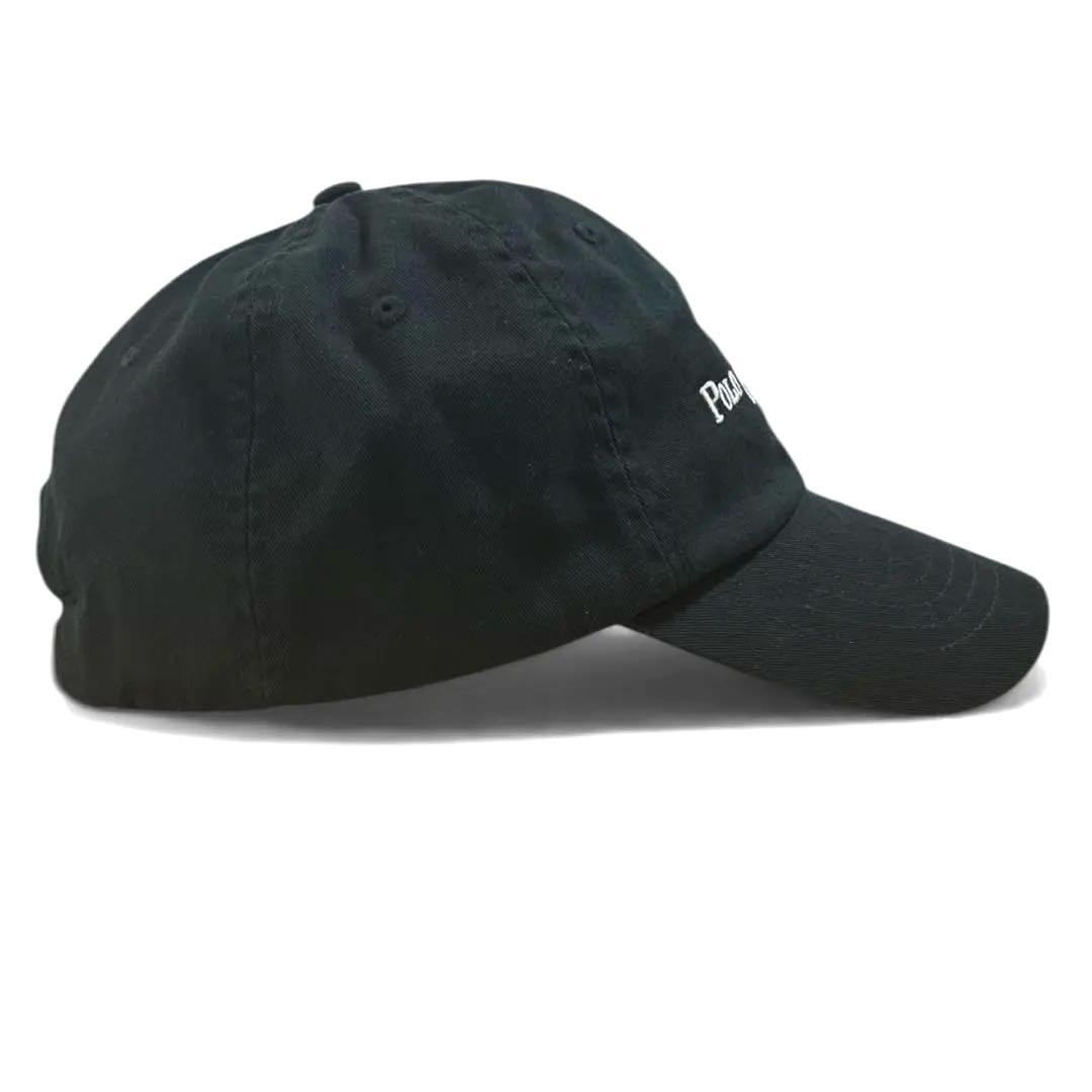 極美品❗️現行QRタグ❗️ POLO コットン ツイル ボール キャップ BLACK