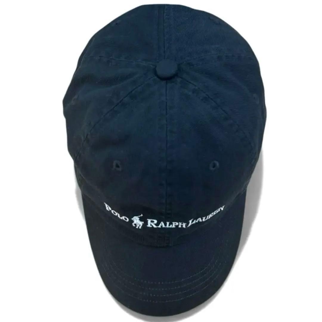 極美品❗️現行QRタグ❗️ POLO コットン ツイル ボール キャップ BLACK