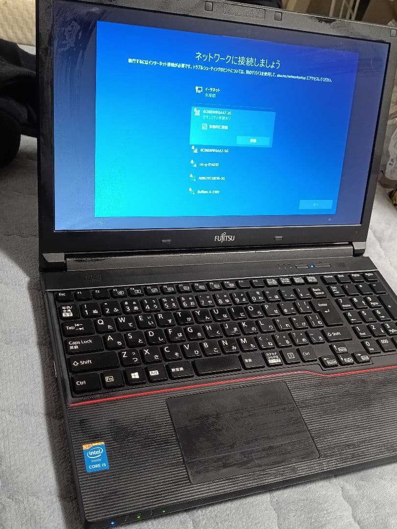 【爆速SSD+8Gメモリ富士通 LIFEBOOK A574/K i5 Win10