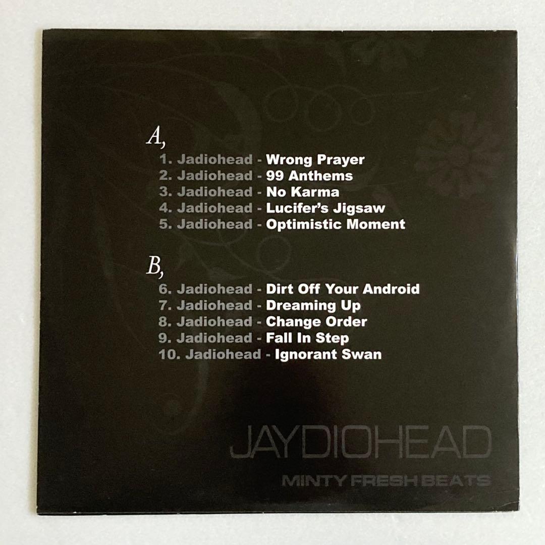 洋楽 JAY-Z RADIOHEAD MAX TANNONE JAYDIOHEAD