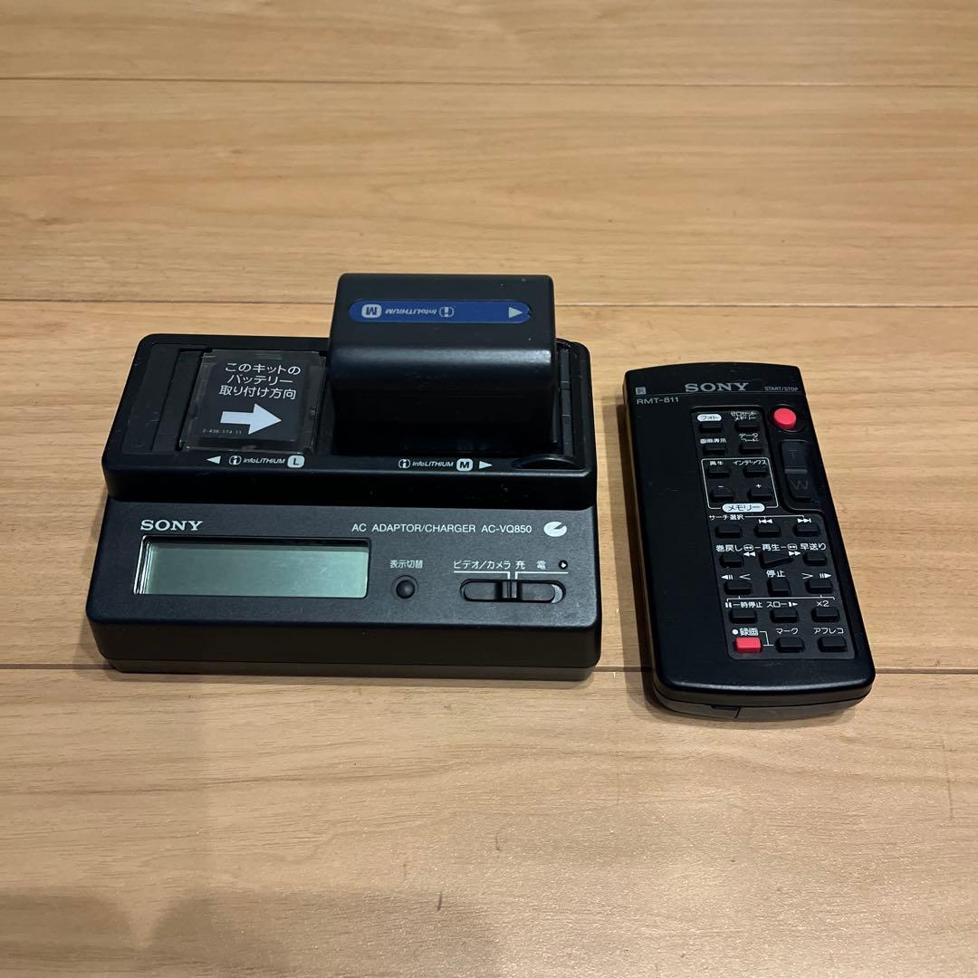 SonyDCR-TRV20ビデオカメラ本体 アクセサリー 大容量バッテリケース付