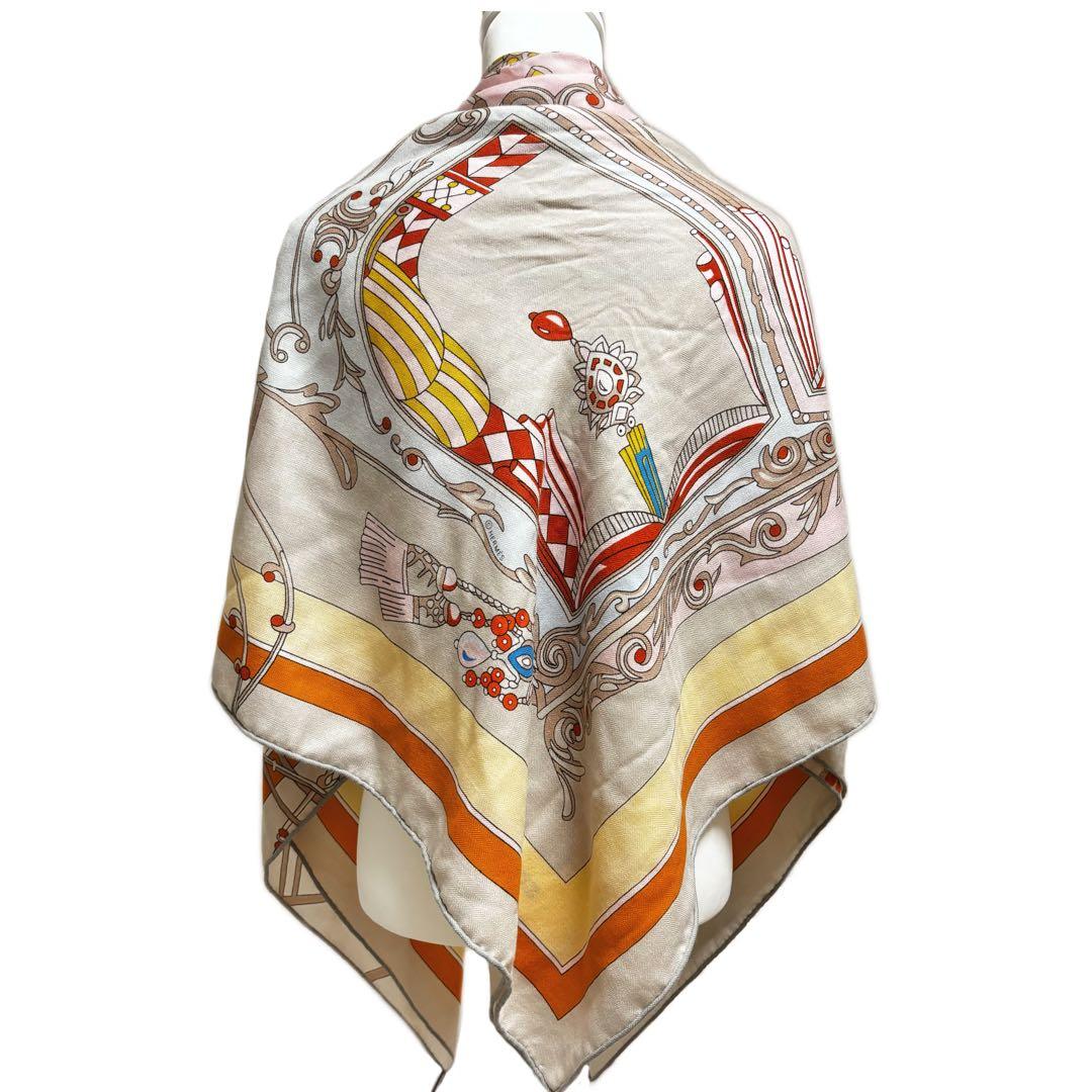 HERMES 2022春夏　大判スカーフ　ショール　ストール