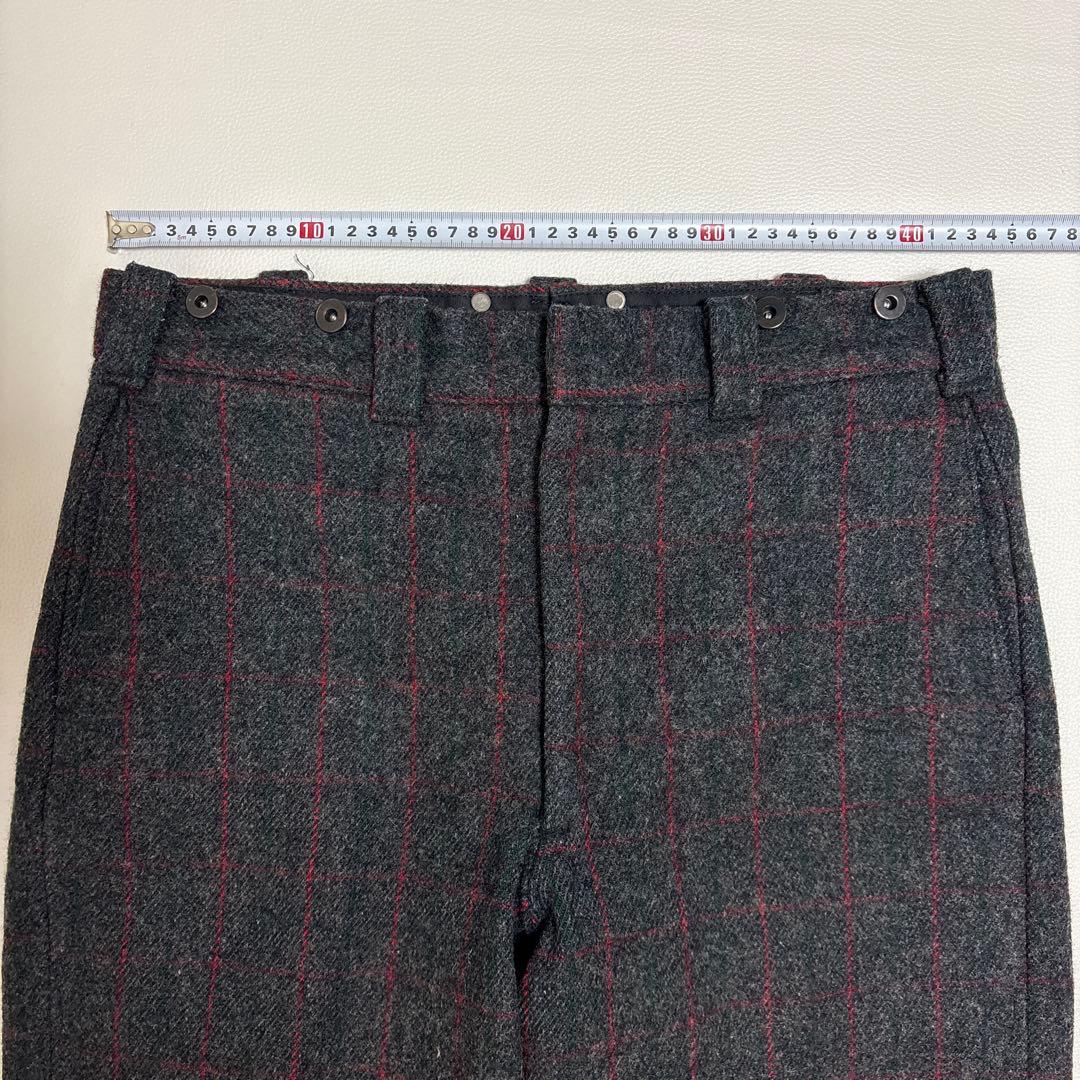 80s Woolrich MALONE ウールパンツ メルトン スラックス