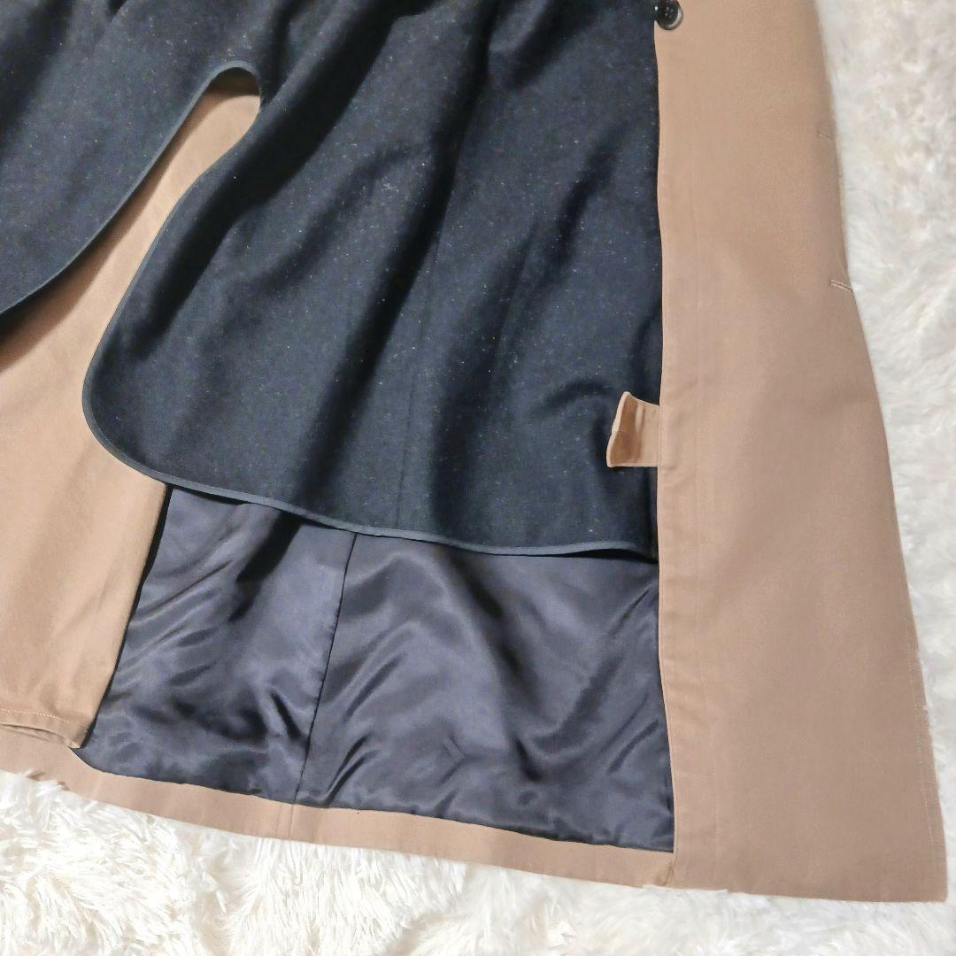 極美品★HYKE トレンチコート ライナー付 タイトフィット ベルト ベージュ