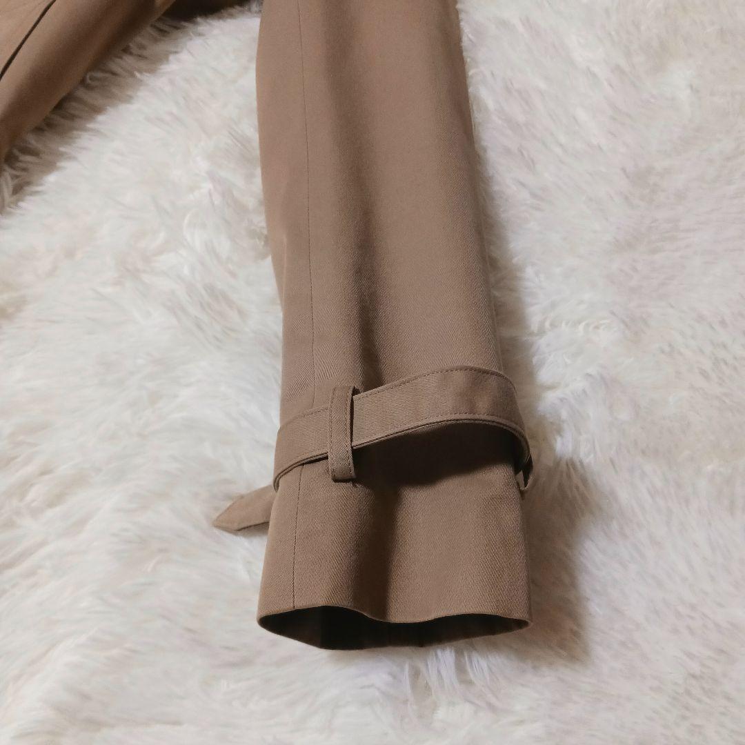極美品★HYKE トレンチコート ライナー付 タイトフィット ベルト ベージュ