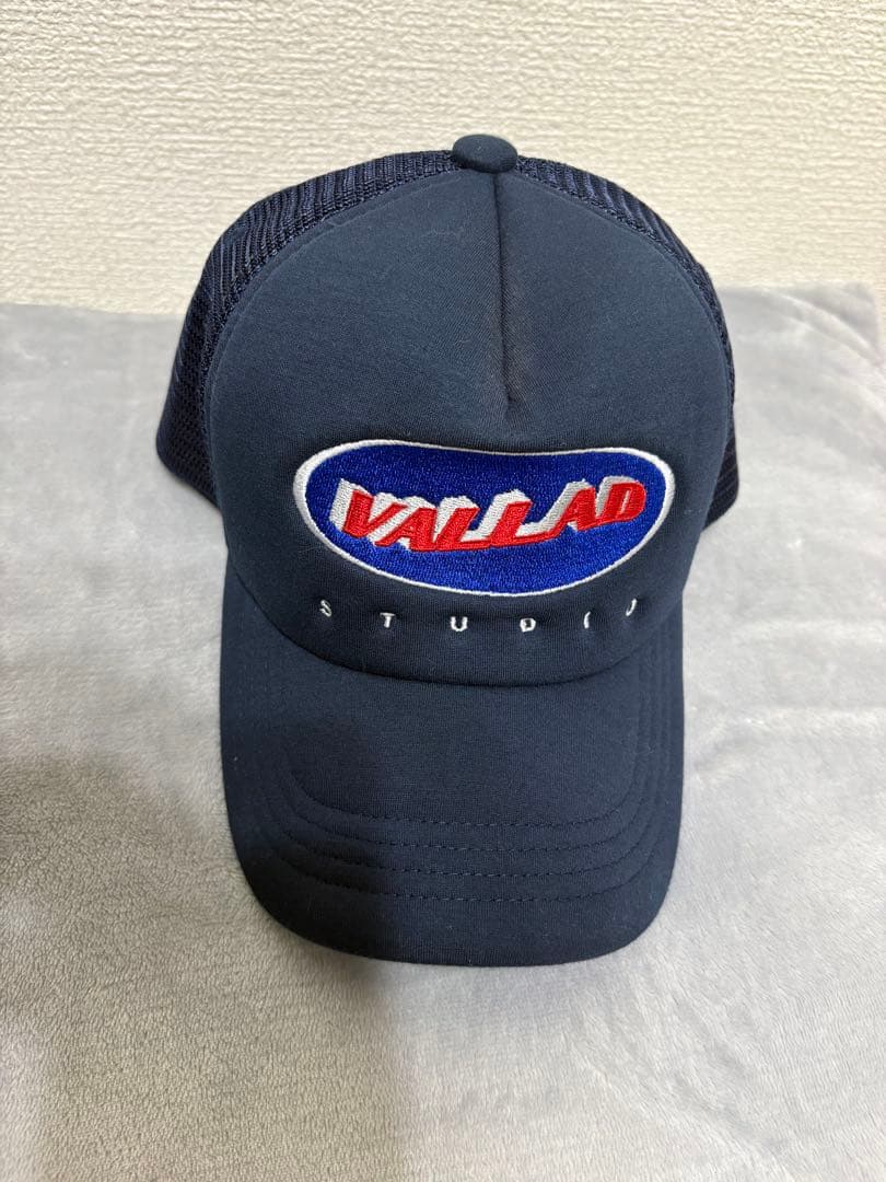 VALLAD キャップ　ネイビー