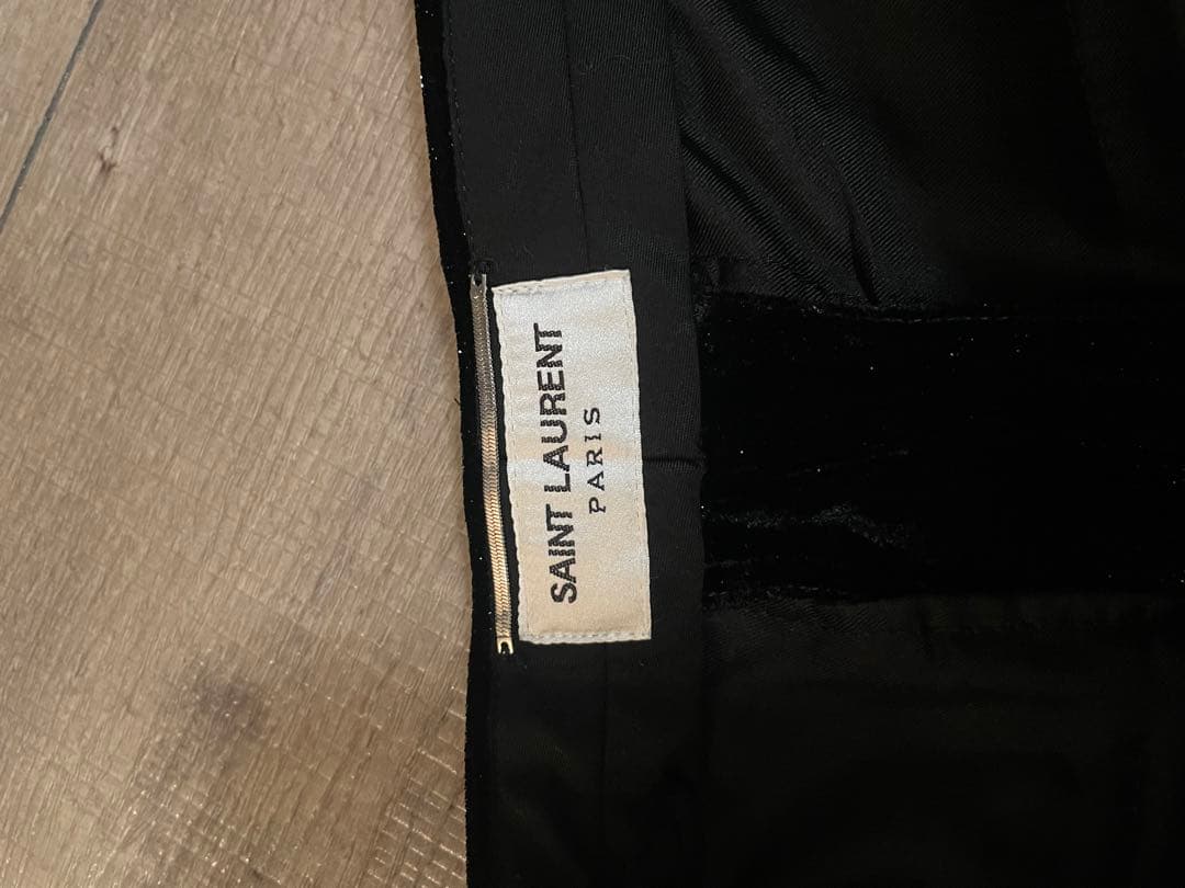 SAINT LAURENT サンローラン ベロアセットアップ ジャケット パンツ