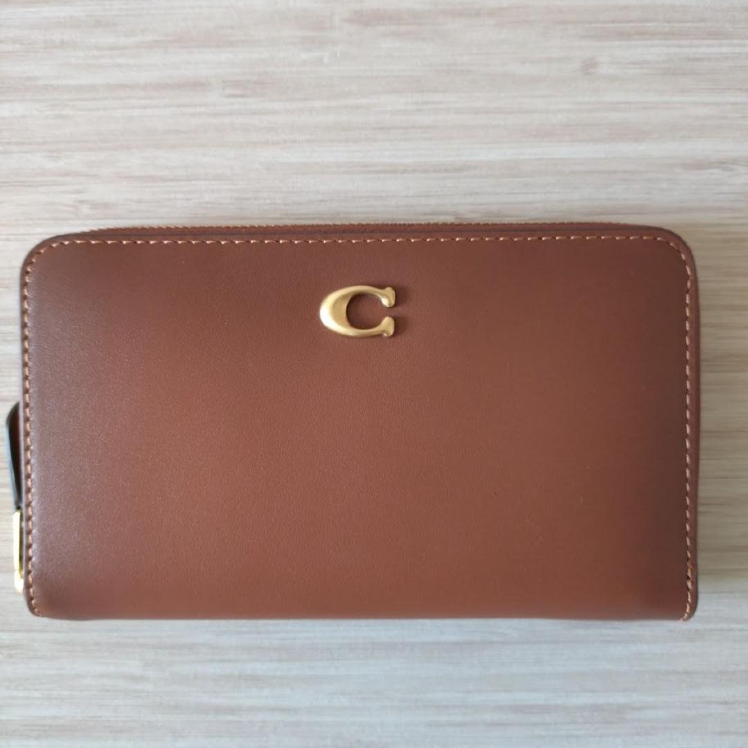 COACH コーチ　ミディアム ジップ アラウンド ウォレット