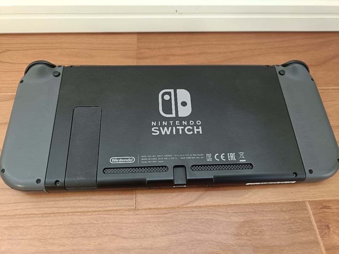 Nintendo Switch グレー 本体　付属品完備、動作確認済み